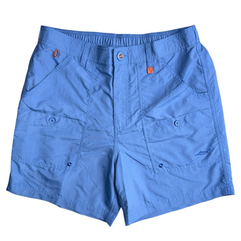 NWT Salt Life Blue Performance Shorts Men's‎ Size Large 6.5" Inseam